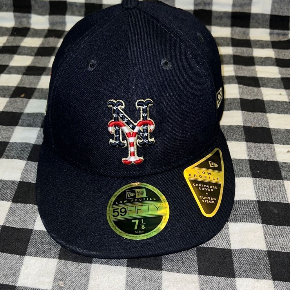 NY USA Fitted Cap
